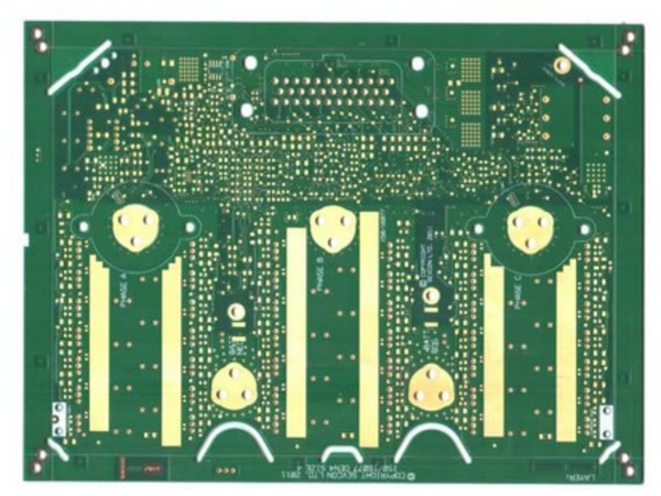 Eight layer thick copper plate