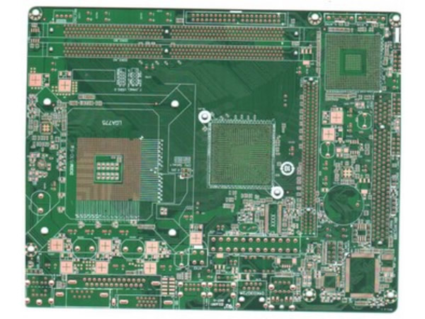 Four layer impedance motherboard