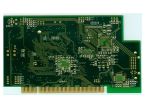 Eight layer impedance gold finger board